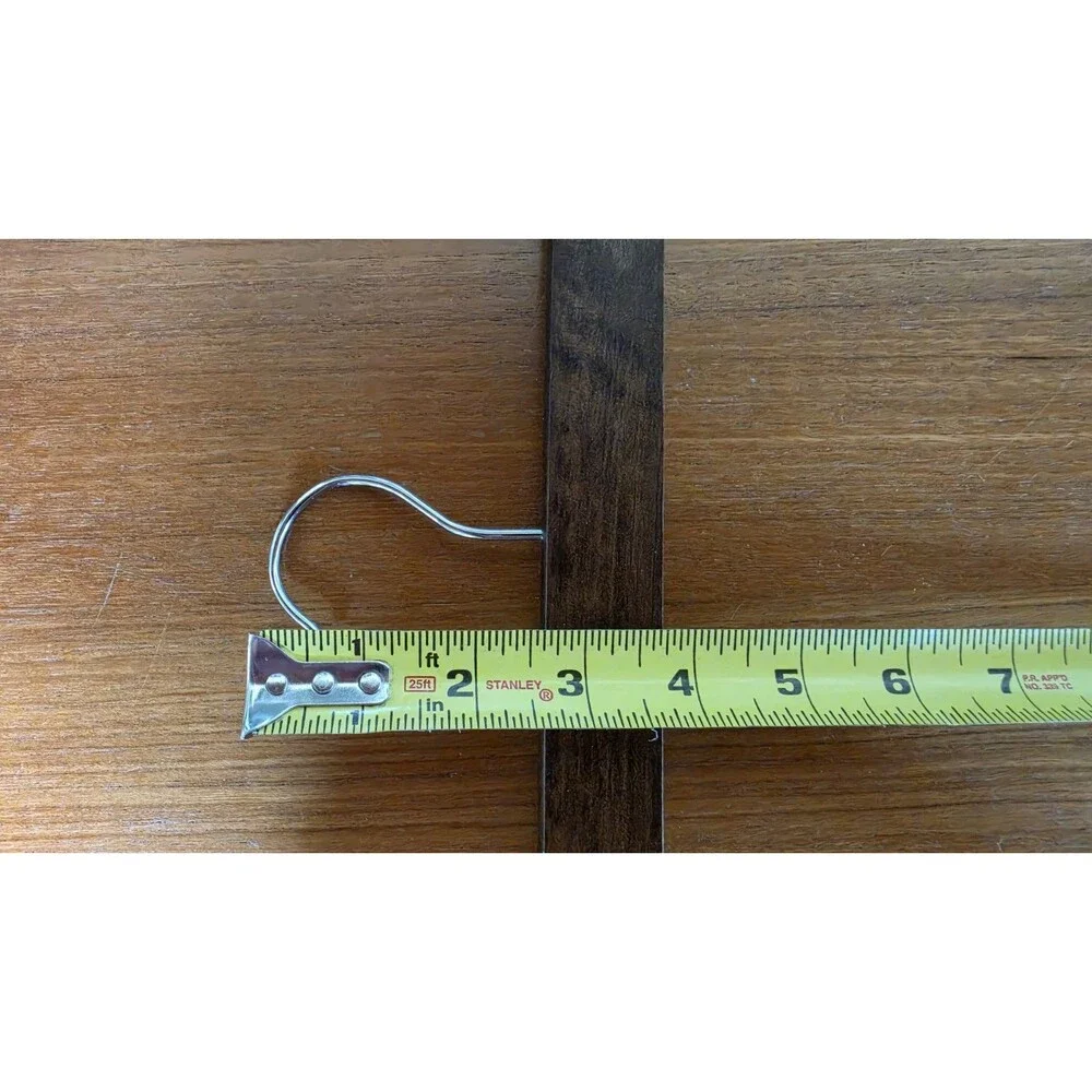 Pant Hangers Metal Wood Set Of 10